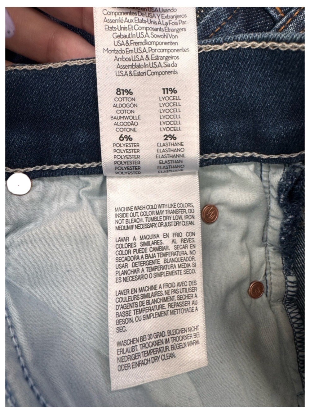 MOTHER The Stunner Ankle Fray Jeans Sweet Lime Wash High Rise Skinny 27 - Picture 14 of 16
